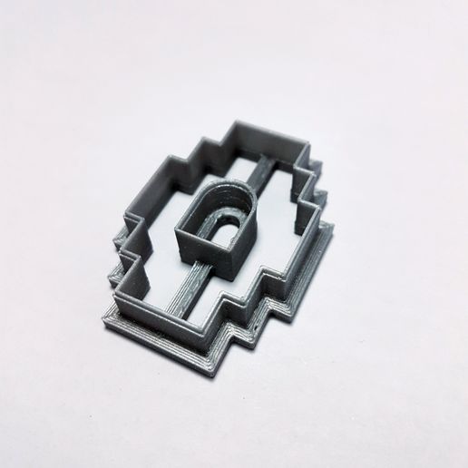 POLYMER CLAY CUTTER AZTEC  (EARRINGS) 3D model