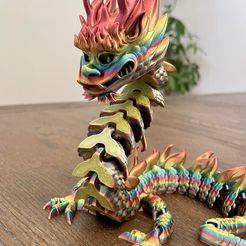 Makes of Flexi Print-in-Place Imperial Dragon by FlexiFactory