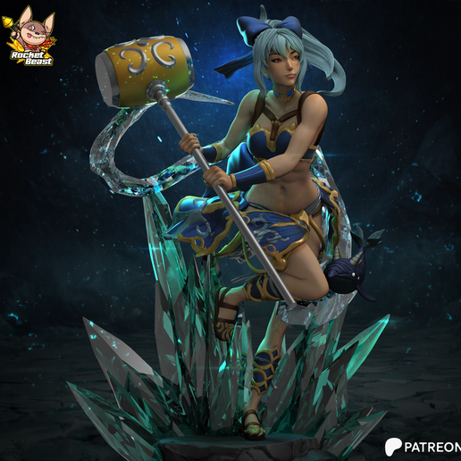 🧸 Meru The Legend of Dragoon・ 3D File for 3D printing・Cults