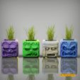 untitled.1245.jpg Maceta Monster Cube Imprimible en 3D