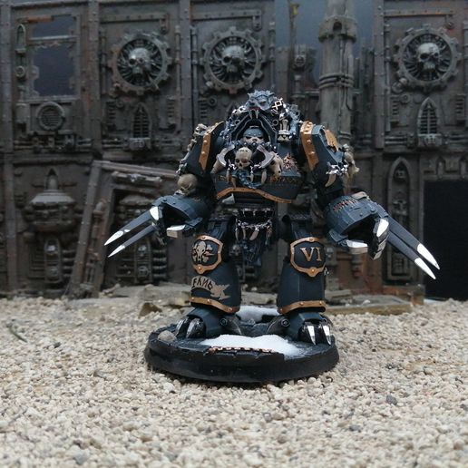 space marines wolves contemptor legion