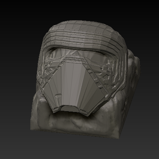 keycap kylo ren star wars 3D model