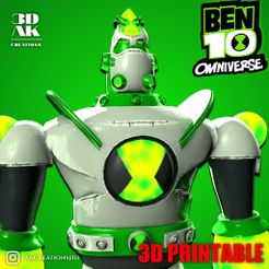 20230501_144555.jpg 3D file Ben 10 - Atomix 3d Print Model (Articulated)・Design to download and 3D print