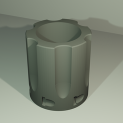 ColtCylinderKoozie.png STL-Datei Pistolenzylinder Bierdose Koozie・3D-Druck-Idee zum Herunterladen