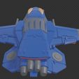 244622292_4232543653531927_7062302106493938650_n.jpg American Mecha Spaceplane Thunderbird (with supports)