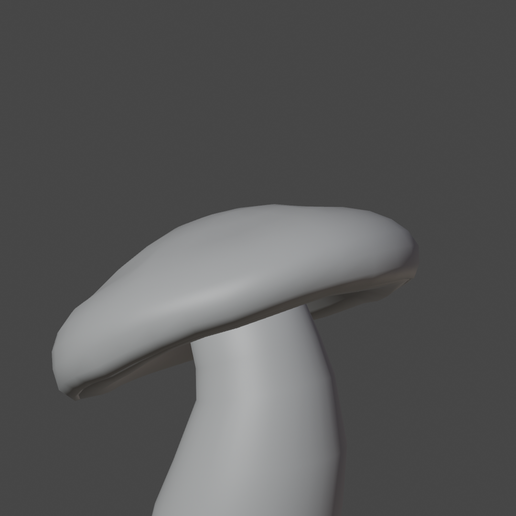 mushroom 3D model