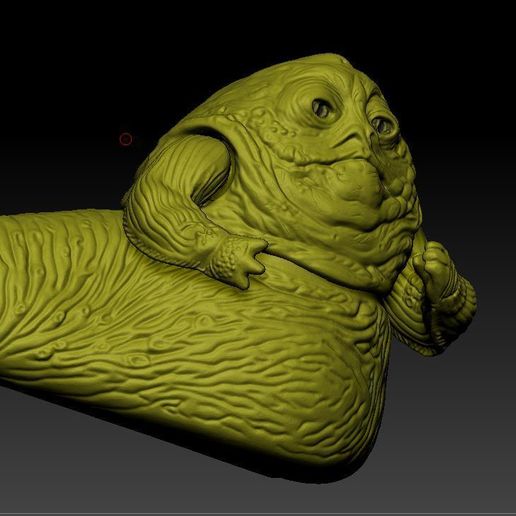 3d File Star Wars Stl Jabba The Hutt 3d Action Figure Obj Kenner Style・3d Print Design To 3588