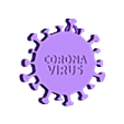 coronavirus.stl set of more than 10 key rings