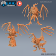 Dragonborn-Skeleton.png Dragonborn Skeleton Set ‧ DnD Miniature ‧ Tabletop Miniatures ‧ Gaming Monster ‧ 3D Model ‧ RPG ‧ DnDminis ‧ STL FILE