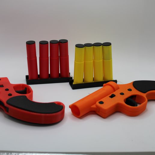 🔫 Full 3D Printed Flare Gun・ STL File for 3D printing・Cults