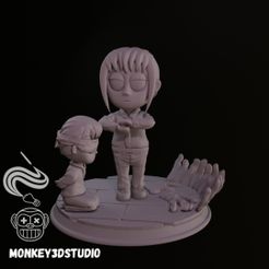 makima.jpg STL file Chainsaw Man - Makima - Chibi・3D printable design to download