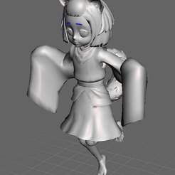 ash.png STL file Ash Blossom - Yu-Gi-Oh! Figure 3D Anime・3D printer model to download