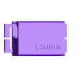 LP-E6_holder.stl Strap holder Canon Battery LP-E6 LP-E6N