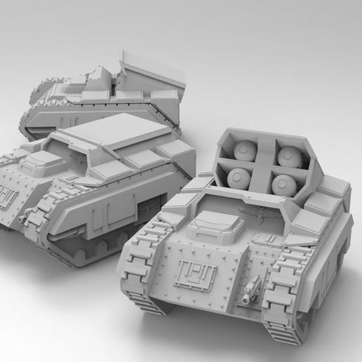 Rain the Fires of Vulcan - Jericho Artillery 3D model