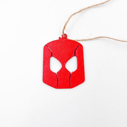 Deadpool PENDANT NECKLACE JEWELRY EARRINGS 3D model