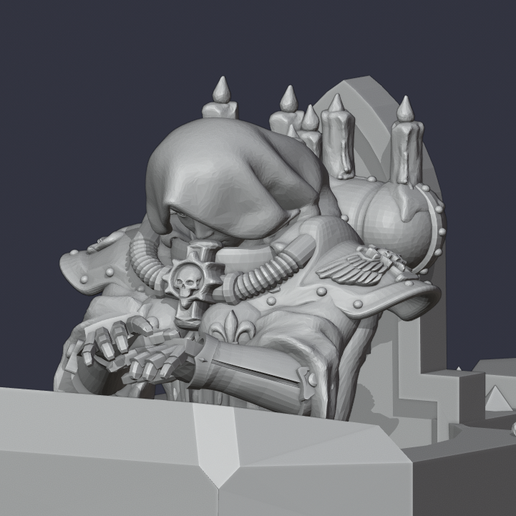 Balistic Pianist for Organ Tanks 3D model