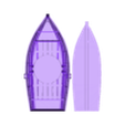 Row_Boat.PrintVariation1_FDM.RowBoatOneSeater.All_Parts.stl STL file Row Boat・3D printable model to download