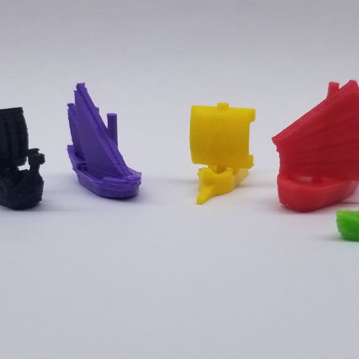 STL file Catan Seafarers - boats pack・3D print design to download・Cults