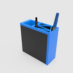 untitled.357.png Бесплатный 3D файл IkeaHack - коробка для карандашей・Шаблон для загрузки и 3D-печати
