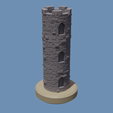 Turm-2-front.png Medieval miniature tower