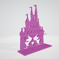 image.jpg STL file disney pincess mikey minie jewellery holder・3D printable design to download, theo24000