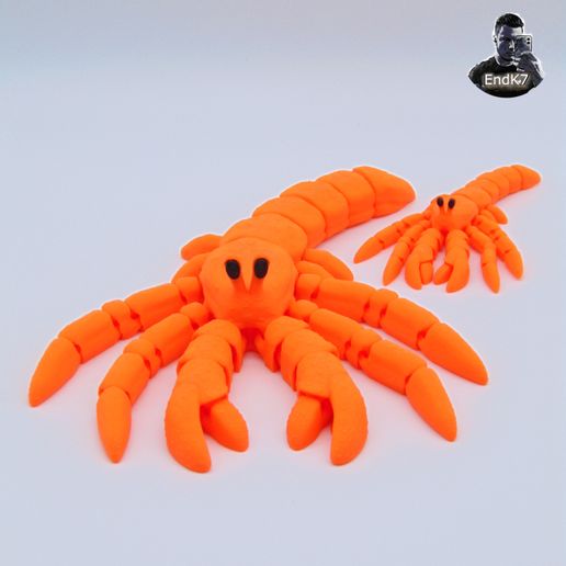 Articulated Hermit Crab - no supports - Cults3D 3D Model | 3Drop