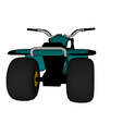 3.png ATV CAR TRAIN RAIL FOUR CYCLE MOTORCYCLE VEHICLE ROAD 3D MODEL 13