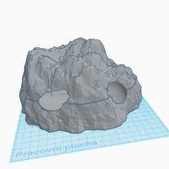 terrarium_rock_castle.png STL file Terrarium Rock Lizard Castle・3D printer design to download