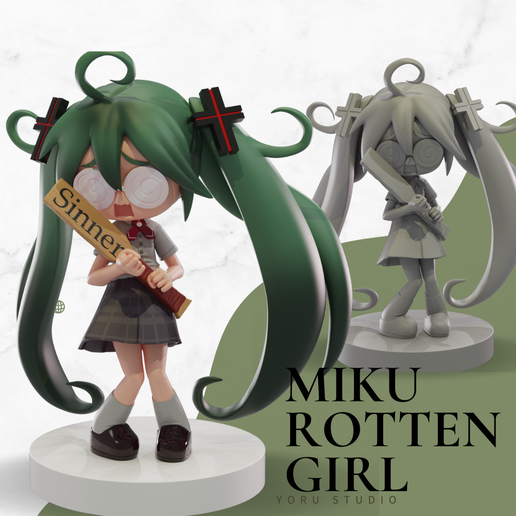 miku.png hatsune Miku Rotten Girl