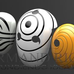 3-mascaras-sz.jpg Fichier STL OBITO MASK PACK・Modèle à télécharger et à imprimer en 3D