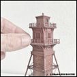 Miller's-Island-Lighthouse-4.jpeg MILLER'S ISLAND LIGHTHOUSE - N (1/160) SCALE MODEL LANDMARK