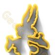 Asterix jaune.jpg Punch Asterix Gaulish Cookie Cutter