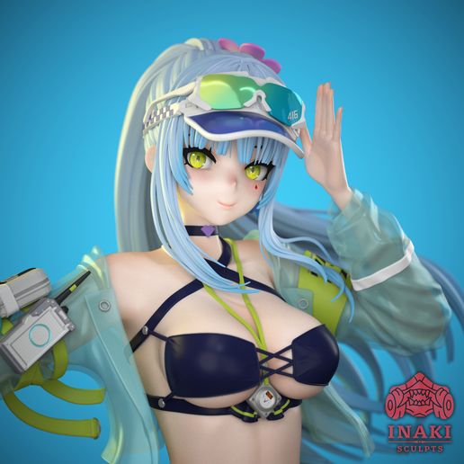Klukai Cerulean Breaker - Girls Frontline