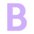 B.STL 3D font "Keep Calm" | Police 3D
