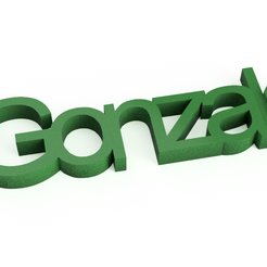 gonzalo-llavero.png Fichier STL gratuit LLavero Gonzalo・Design pour impression 3D à télécharger, Pikistrong
