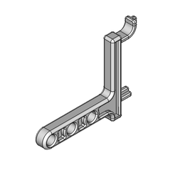 STL file Paper roll holder, FOR HOLE WALLS FROM KÜPPER (EU PEGBOARD) 🕳️・3D  printing idea to download・Cults