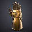 Thanos_Glove_DnD_3Demon-10.jpg 3D file The Infinity Gauntlet - Wearable DnD Dice Holder・3D printing template to download