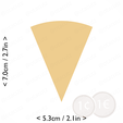 1-8_of_pie~2.75in-cm-inch-cookie.png Slice (1∕8) of Pie Cookie Cutter 2.75in / 7cm