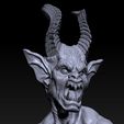 demon bust 2.jpg Fichier STL La chasse aux démons・Plan à imprimer en 3D à télécharger