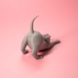3D-tails-funny-stretching-cat-obj-2.jpg Stretching cat