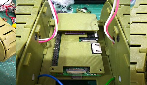 🚉 EdRover - Raspberry Pi Home Surveillance Rover with Charging Station ...