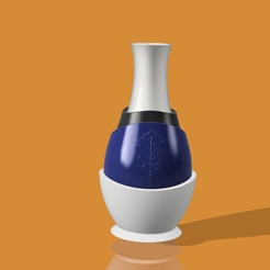 Oak-Vase-1.png Vase en feuilles de chêne