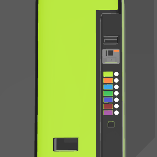 Soda Vending Machine 3D model