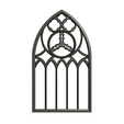 Ventanal-Gotico-1.png Gothic Window 3 Set - 1/12 Scale