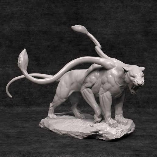 Displacer Beast - No Presupported 3D model