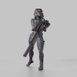 assasin_000_frente.jpg Assassin with Heavy Weapon Statue 3D Print Model