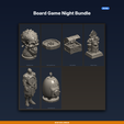 01_hero.png Board Game Night Bundle - 6-Model STL Bundle