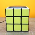 IMG_7734.jpg Rubiks Cube Echo Dot Holder Amazon Alexa 3rd Gen Stand Cool Colorful Gift for Cuber Fun Twisty Puzzle Home Decor Accessory Rubik's Game