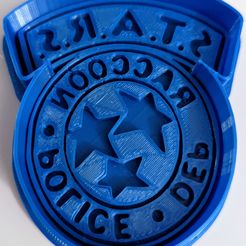 Stars-Cutter-and-Stamp-1.jpg Residual Evil S.T.A.R.S. RPD Badge Logo Cookie Cutter and Stamp Set