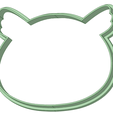 Contorno.png Animal crossing Blathers cookie cutter